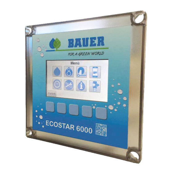 Bauer ECOSTAR 6000 Operating Manual