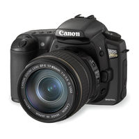 Canon EOS 20D - EOS 20D 8.2MP Digital SLR Camera Instruction Manual