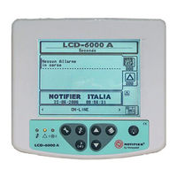Honeywell NOTIFIER LCD6000A Installing Manual