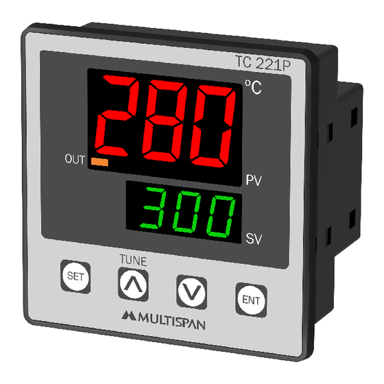 MULTISPAN TC-221P Quick Start Manual