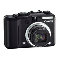 Canon PowerShot G7 User Guide Advanced User Manual