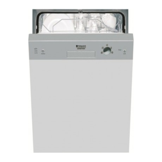 Hotpoint Ariston LFS 115 Operating Instructions Manual