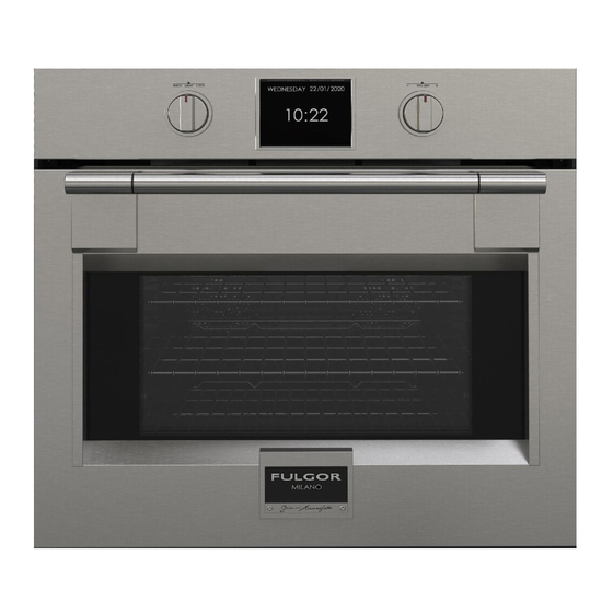 Fulgor Milano SOFIA FSO 300 P MK 2F X Instruction Manual