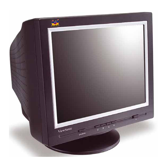 ViewSonic E96FSB Specifications