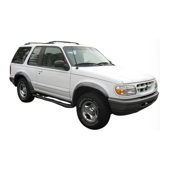 Ford 1999 Explorer Owner's Manual