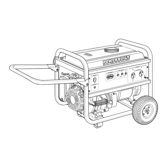 Powerbuilt 5000W Instruction Manual