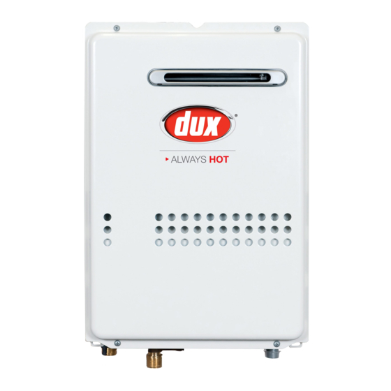 Dux 26ECB5N Installation Manual