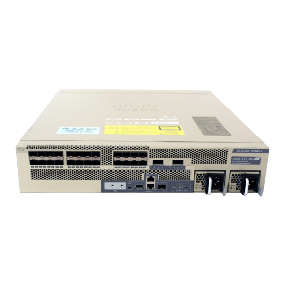 Cisco Catalyst 6840 Series Hardware Installation Manual