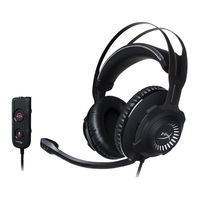 HyperX Cloud Revolver HX-HSCR-BK/EE Manual
