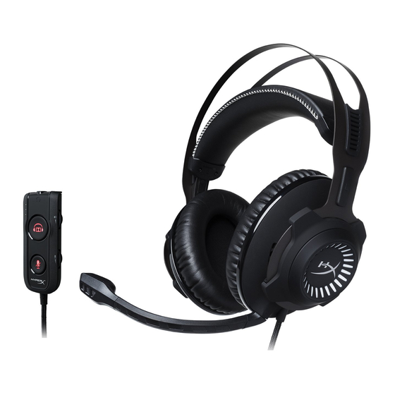 HyperX Cloud Revolver Series Manual