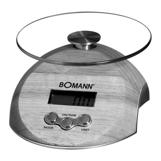 BOMANN KW 1413 CB Instruction Manual & Guarantee