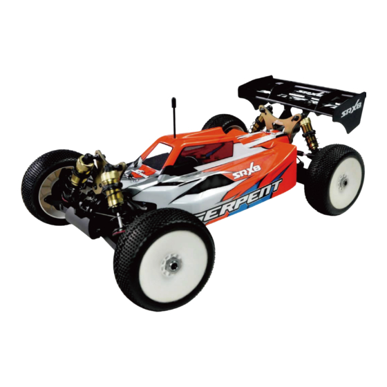 Serpent COBRA SRX8e RTR Manuals