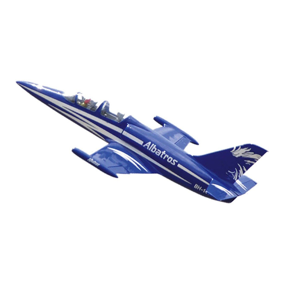 Black Horse Model L-39 ALBATROS Instruction Manual Book