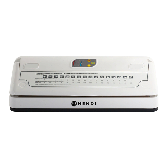 Hendi 297360 User Manual