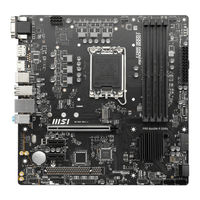 MSI PRO B660M-P WIFI DDR4 User Manual