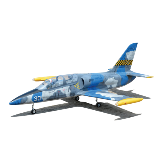 Black Horse Model L-39 Albatros Instruction Manual Book