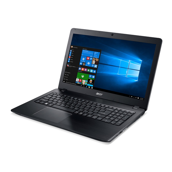 Acer F5-573T User Manual