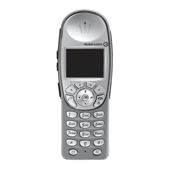 Alcatel-Lucent IP Touch 610 WLAN Handset User Manual