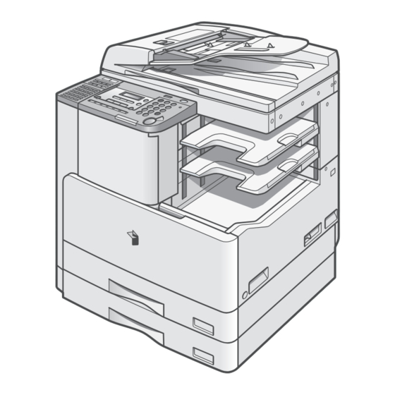 Canon imageRunner 2020 Facsimile Manual