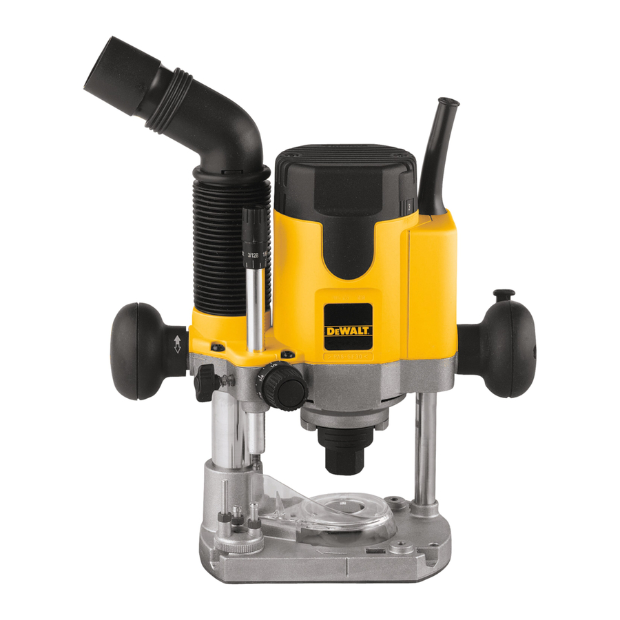 DeWalt DW621 Instruction Manual