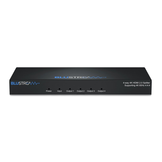 BluStream SP14AB-V2 Quick Reference Manual