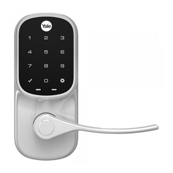 Assa Abloy Yale Real Living Assure Lever YRL256 Installation And Programming Instructions
