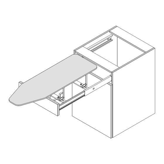 Vauth-Sagel BUILT-IN IRONING BOARD Manual
