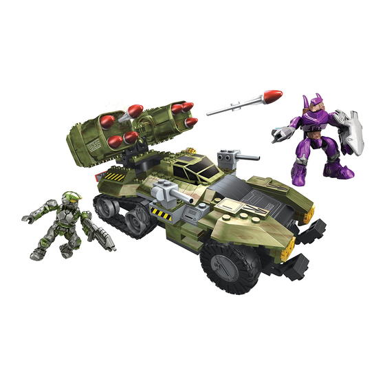 Mega  BLOCKS HALO WARS UNSC Wolverine 96833 Manual