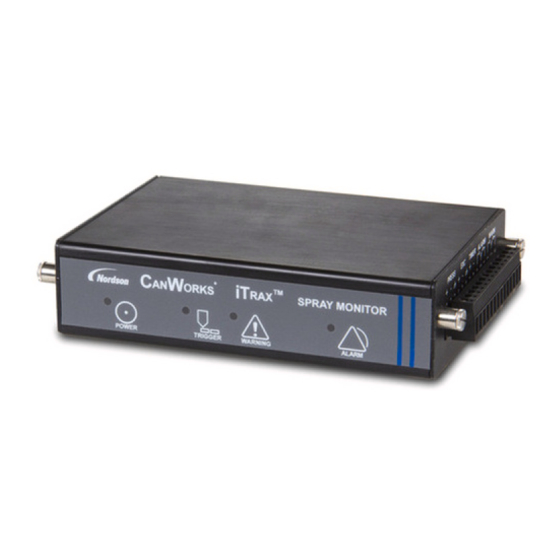 Nordson iTraxr Spray Monitor Manuals