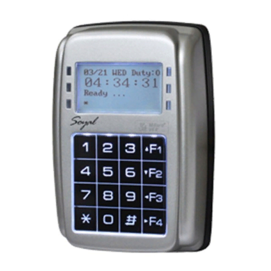 Soyal AR-327H Manual
