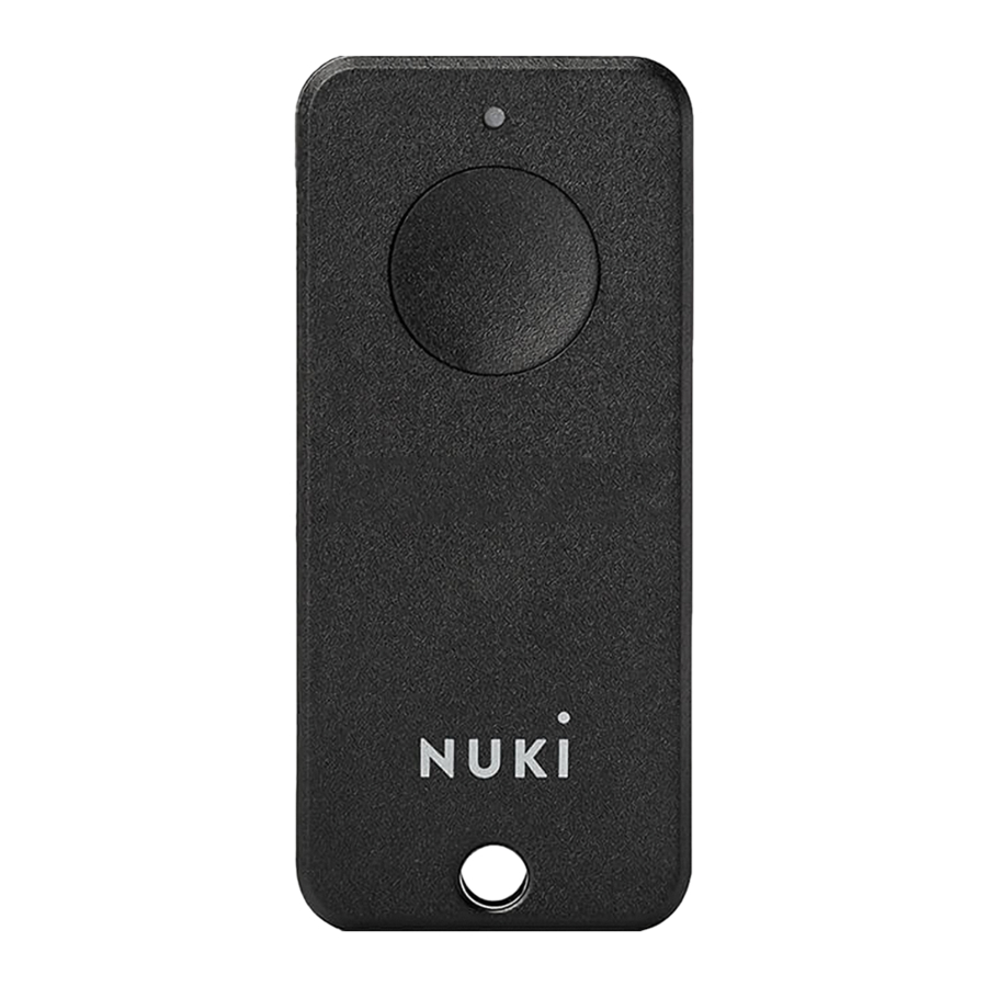 NUKI FOB Installation Manual