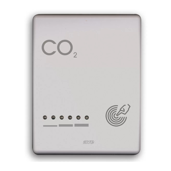 AVE Domusair RG1/CO2 Quick Start Manual