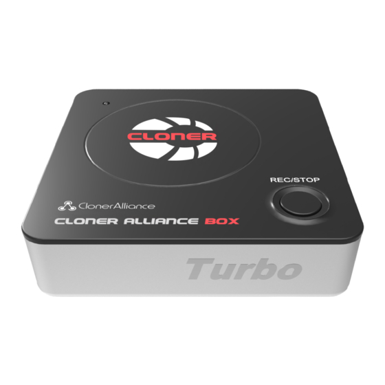 ClonerAlliance Box Turbo User Manual