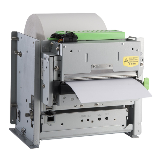 Star Micronics TUP900 Series Specification Manual