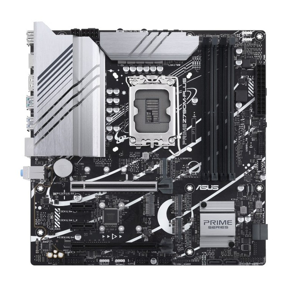 Asus PRIME Z790M-PLUS User Manual