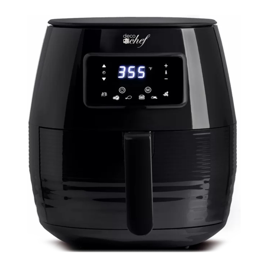 Deco Chef DCDCDAIR05 Electric Air Fryer Manuals