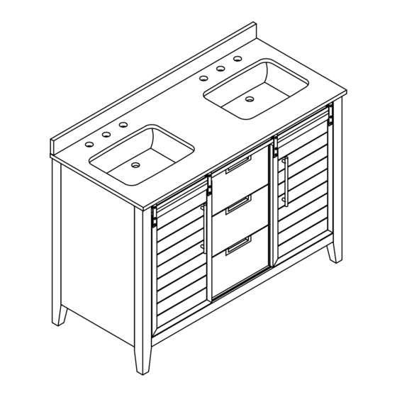 Allen + Roth HAVERHILL TJ-0113V4822BR Manual