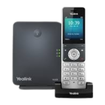 Yealink W56H Quick User Manual