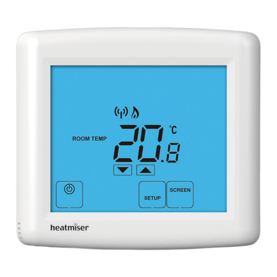 Heatmiser DT-UWTS, Wireless Series Manual