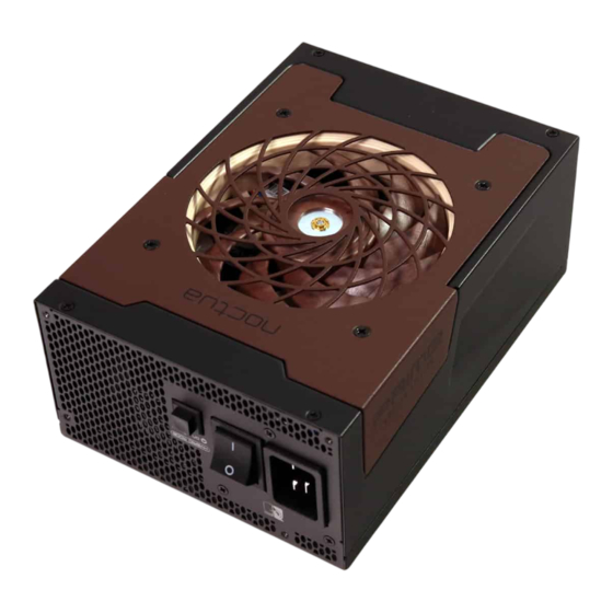 Seasonic PRIME TX Noctua Edition Manuals