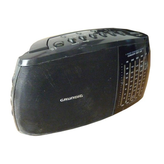 Grundig Concert Boy 240 User Manual