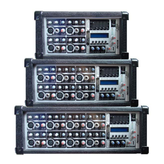 Pyle Pro PMX402M Owner's Manual