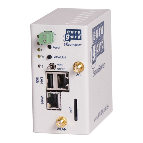 Eurogard ServiceRouter compact Quick Start