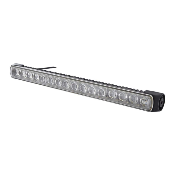 Hella LED LIGHT BAR 470 SINGLE TWIN Installation Instruction