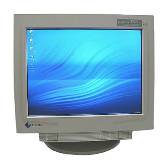 Eizo FlexScan T565 User Manual