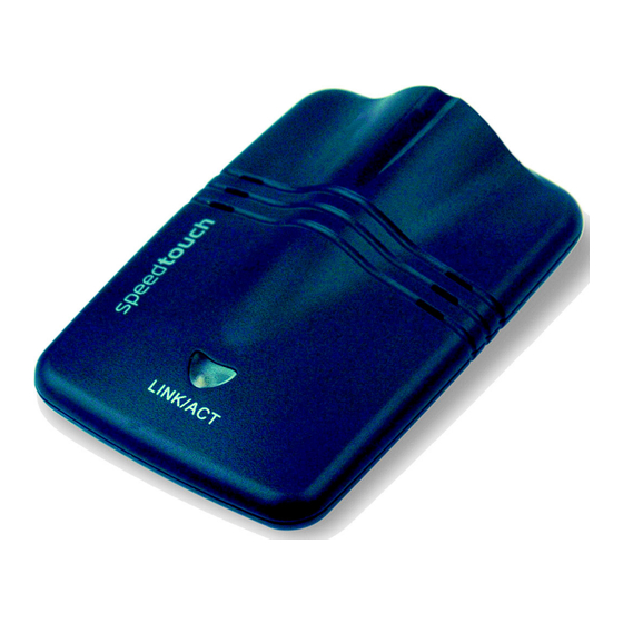 THOMSON SpeedTouch 120g Manuals