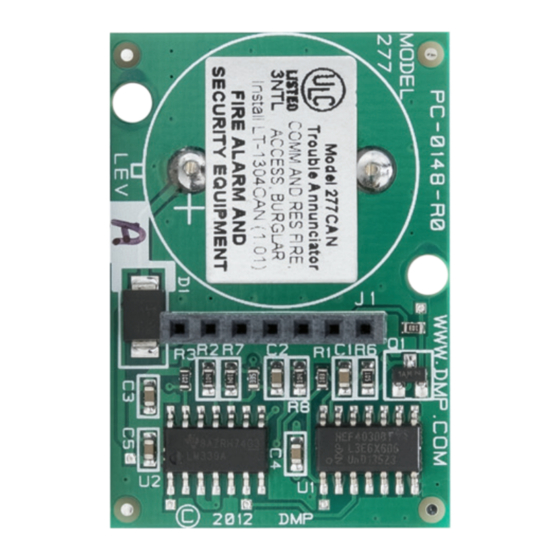 DMP Electronics 277CAN Installation Manual