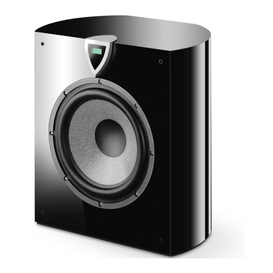 Focal PROFILE SUBWOOFERS Manual