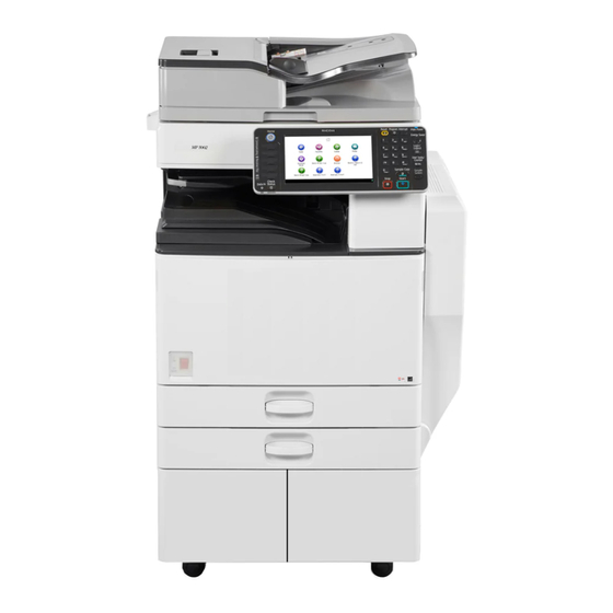 Ricoh Aficio MP 4002 Manual