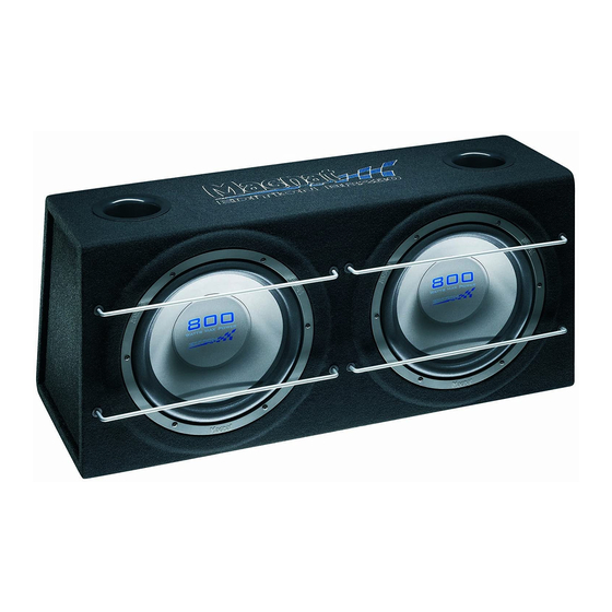 Magnat Audio NEO FLEX 130 Car Stereo Manuals